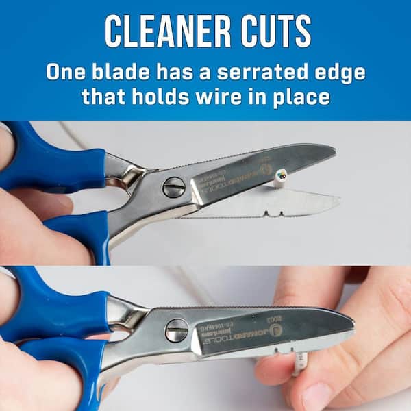 JONARD TOOLS Stainless Steel Electrician Scissors, For Heavy Duty