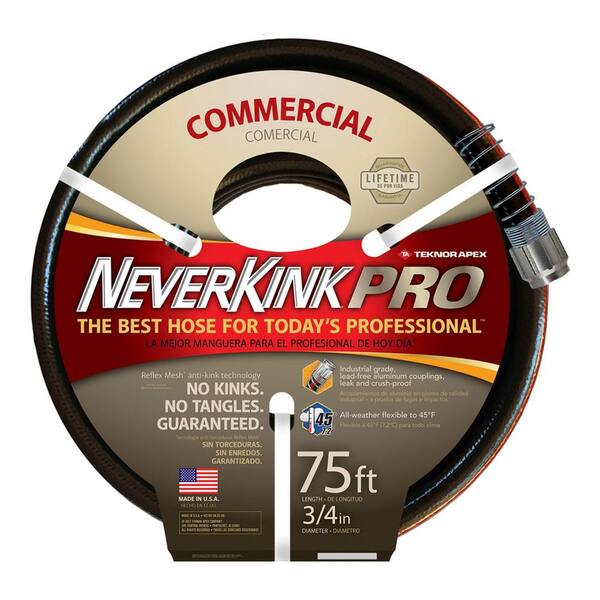 Teknor Apex Neverkink 4000 50 Ft L 75 In Dia Heavy Duty Commercial Use Garden Hose Tek 9844 The Home Depot Teknor Apex Neverkink 4000 50 Ft L 75, Teknor Apex Garden Hose