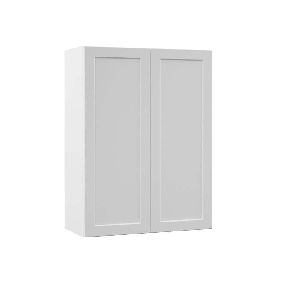 Hampton Bay Designer Series Melvern Assembled 27x36x12 in. Wall Kitchen ...