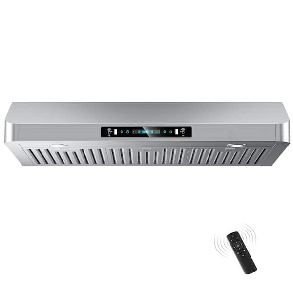 VIKIO 42 in. 900 CFM Ducted Under Cabinet Range Hood in Stainless