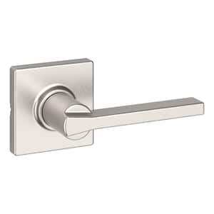 Casey Satin Nickel Hall/Closet Passage Door Lever Featuring Microban