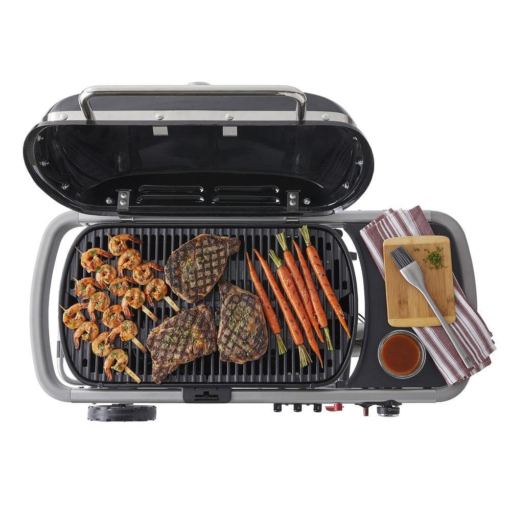 Weber 44-Inch Black Portable Propane Gas Grill