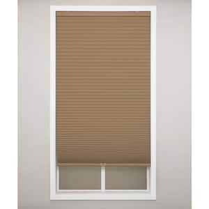 Latte Cordless Blackout Polyester Cellular Shades - 56.5 in. W x 64 in. L