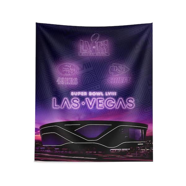 THE NORTHWEST GROUP NFL SB58D Neon Blast Printed Wall Hanging