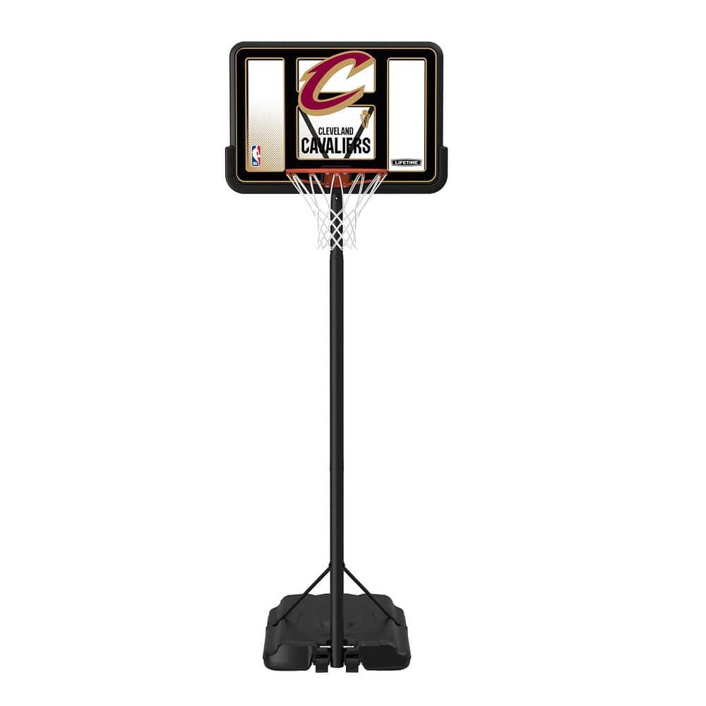 "NBA Clevland Cavaliers 44"" Portable Basketball Hoop with Wheels-7.5 to 10 Ft Adjustable Height" price history on PriceWatchPro