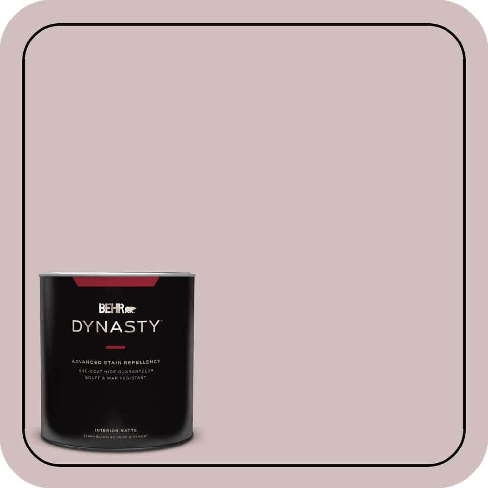 1 qt. #110E-3 Dusky Violet Matte Interior Stain-Blocking Paint & Primer price history on PriceWatchPro