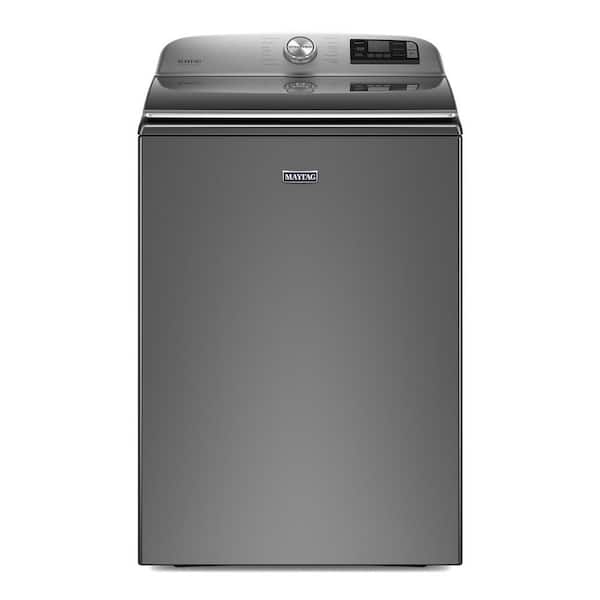 Maytag 5.2 cu. ft. Smart Capable Metallic Slate Top Load Washing Machine with Extra Power, ENERGY STAR