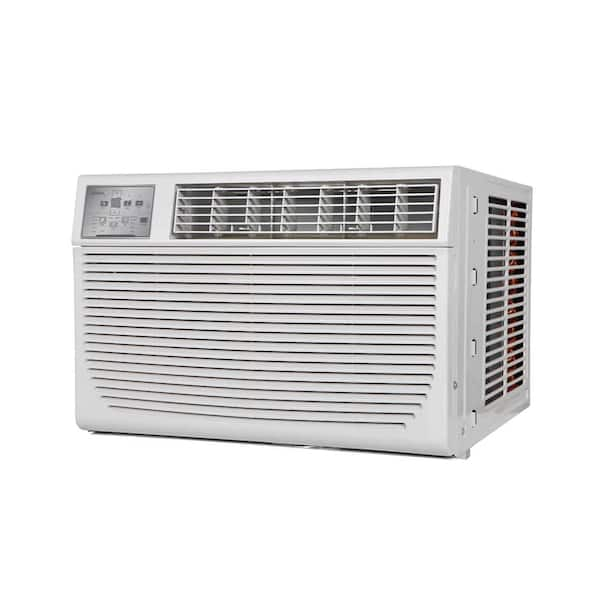 8,000 BTU 115-Volt Slide-Out Window Air Conditioner Heat and Cool in White