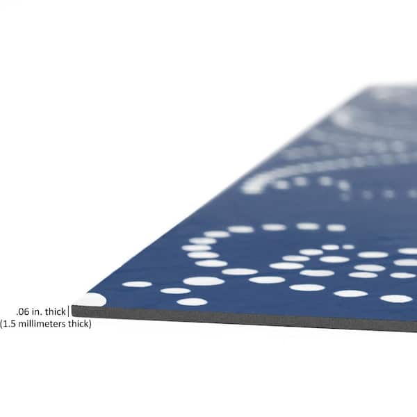 ACHIM Retro Navy Pearl 12 in. x 12 in. Self-Adhesive Vinyl Floor Tile (20 Tiles/20 sq. ft.)