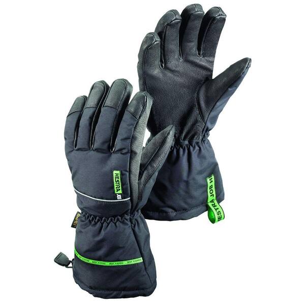 Hestra JOB GTX Pro Finger Size 11 XX-Large Cold Weather Insulated Glove Gore-Tex Membrane in Black