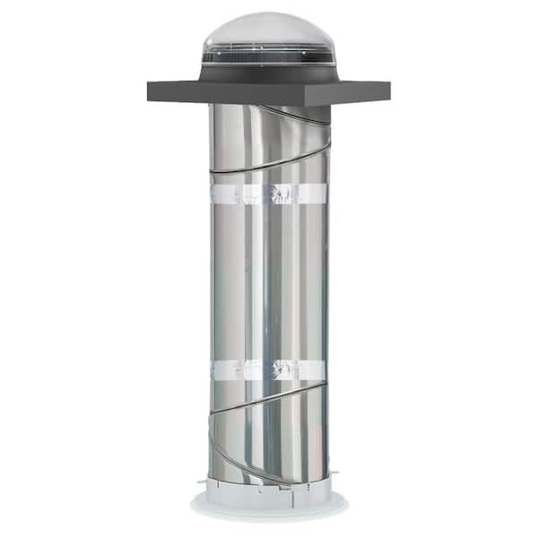 14 in. Acrylic Dome Curb Mount Sun Tunnel Skylight with Rigid Tube