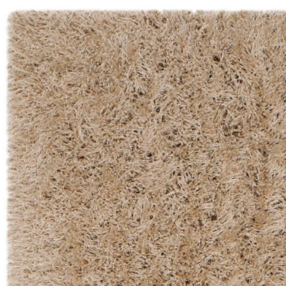 Champagne Hand-Tufted Shag Runner Rug, 2'3" x 6'