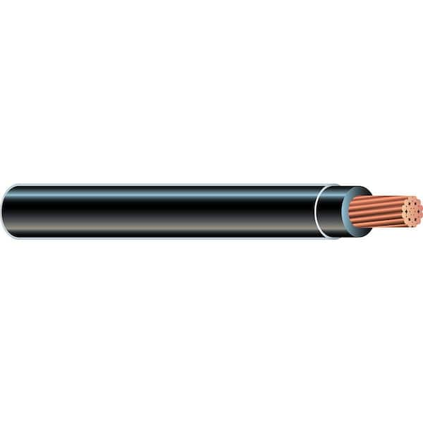 2,500 ft. 4 Black Stranded CU SIMpull THHN Wire