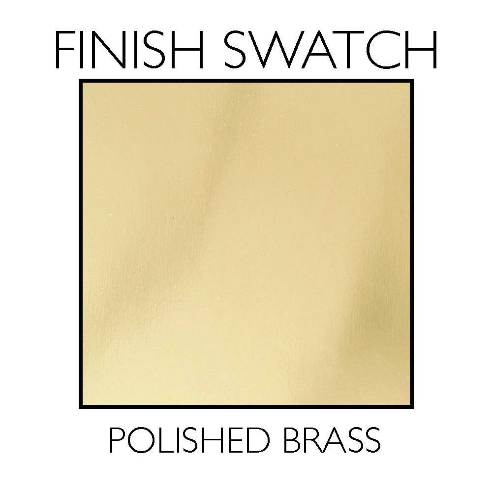 Polished Brass and Glass 13" Indoor/Outdoor Bowl Ceiling Light