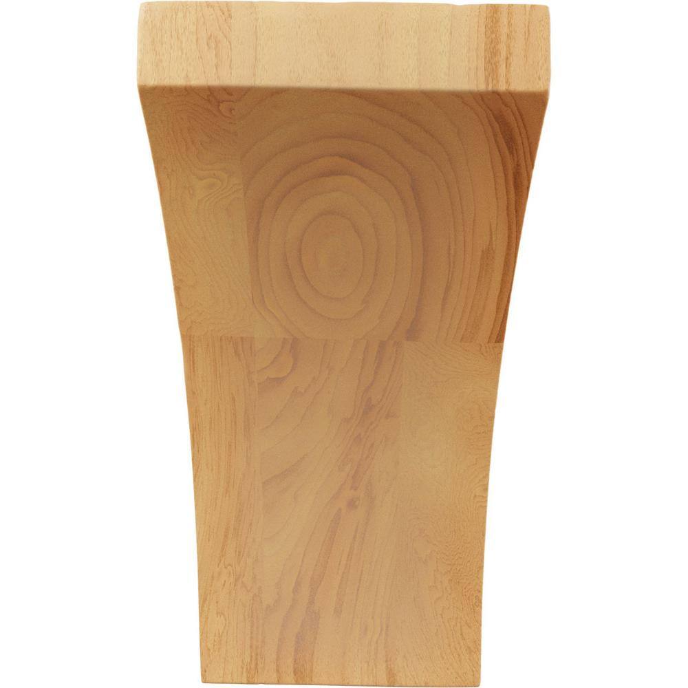 Small Red Oak Wood Corbel with Smooth Finish