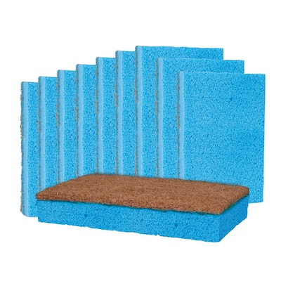 Kitchen Heavy-Duty Odor and Bacteria Resistant Scrub Sponge (10-Pack)