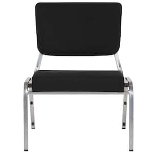 Fabric Stackable Reception Chair in Black