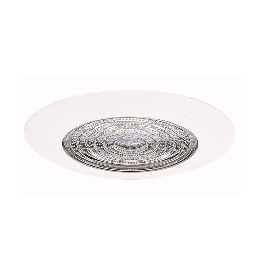 Bronze and Glass 6'' Shower Recessed Trim