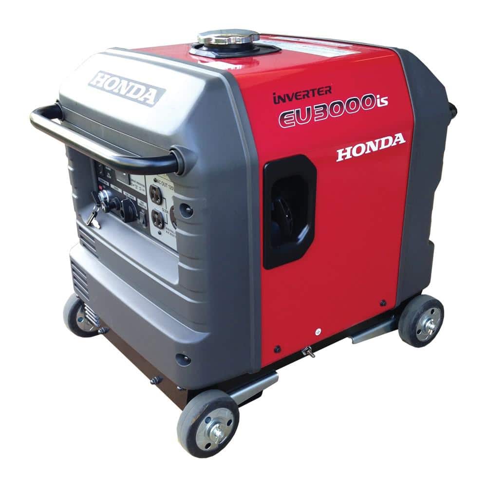 Honda 06423ZS9T30 EU3000is Inverter Generator 4 Fixed Wheel Kit