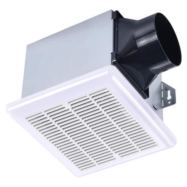 Bathroom Exhaust Fan with LED Light 800 Lumens 3CCT 70CFM 1.5 Sone Energy Star White for Rooms up to 75 sq. ft.