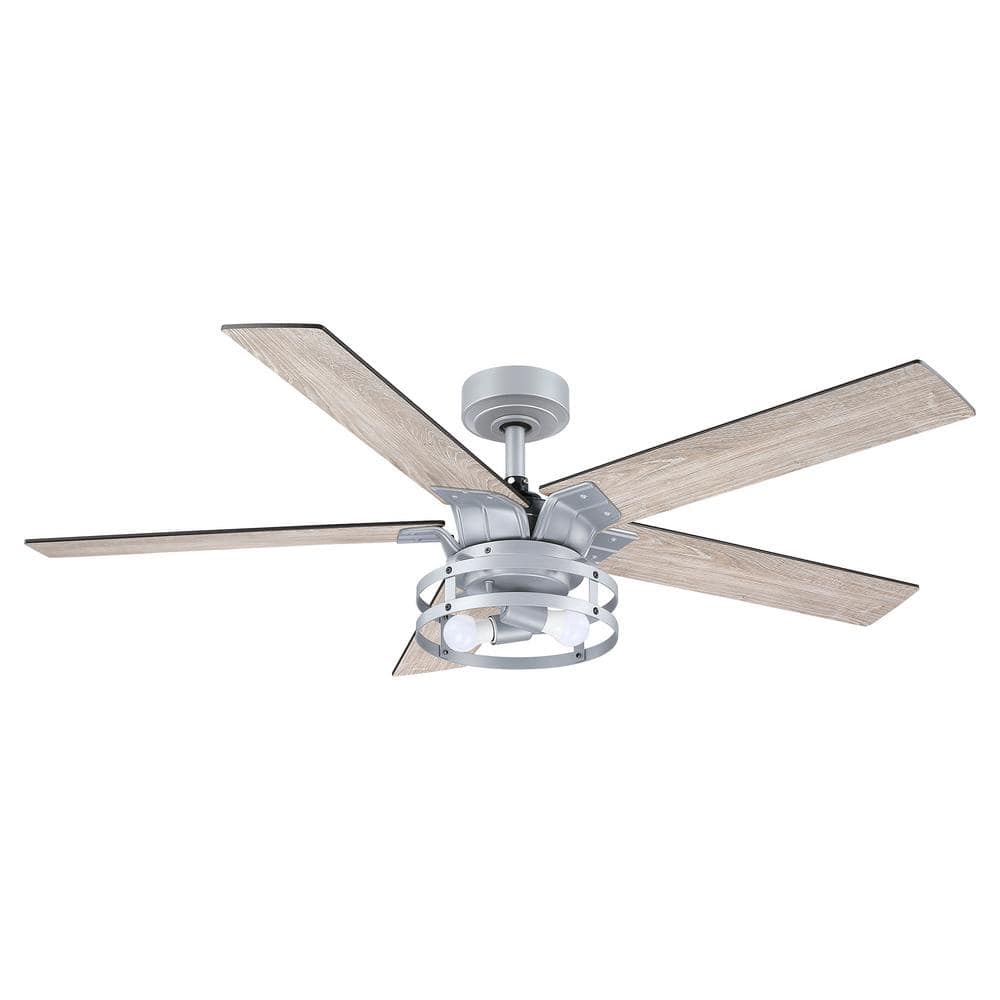 Reviews For Parrot Uncle In Indoor Silver Downrod Mount Ceiling Fan