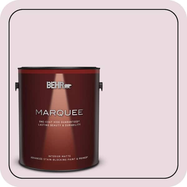 BEHR MARQUEE 1 gal. #S120-1 Wine Pairing Matte Interior Paint & Primer  145001 - The Home Depot
