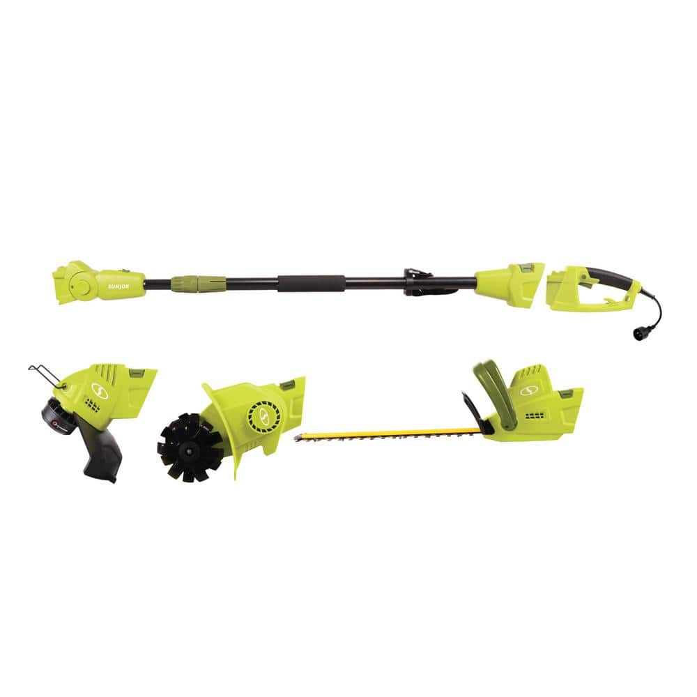 electric pole hedge trimmer home depot