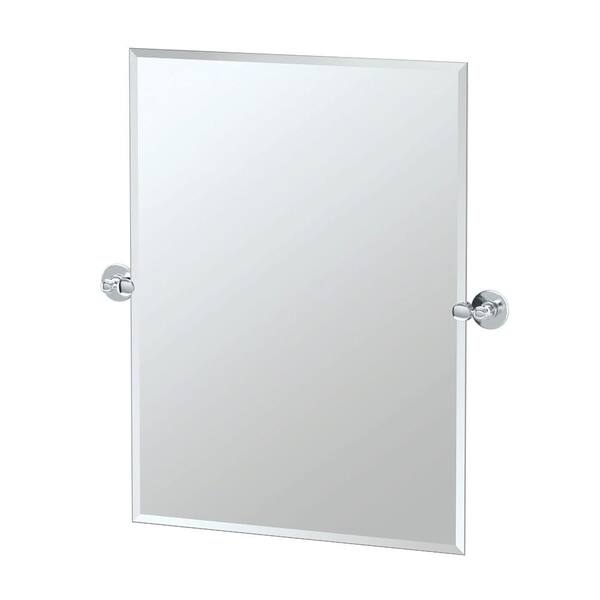 Gatco Terrace 32 in. L x 29 in. W Rectangle Mirror in Chrome