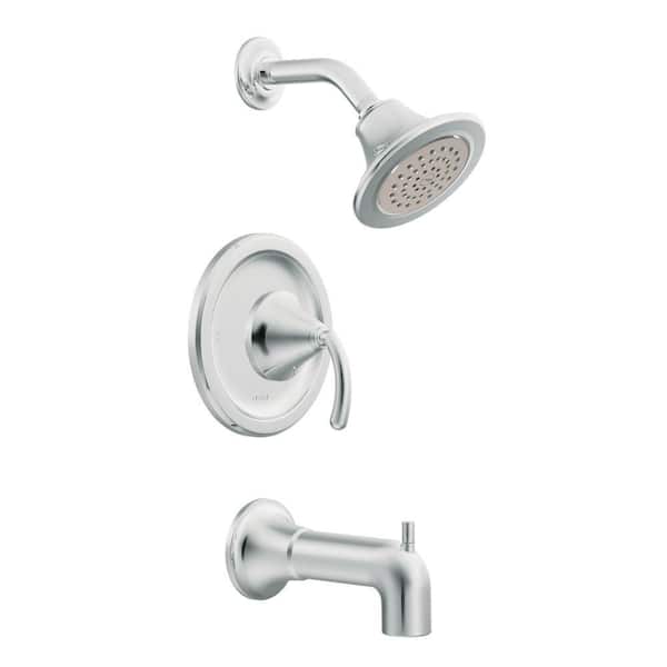 MOEN Icon 1-Handle Moentrol Tub and Shower Trim in Chrome (Valve Not Included)