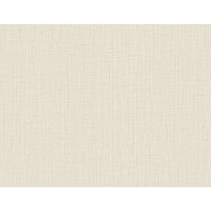 Oriel Light Grey Fine Linen Vinyl Strippable Wallpaper (Covers 60.8 sq. ft.)