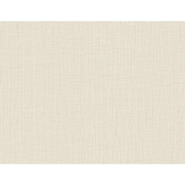 Kenneth James Oriel Light Grey Fine Linen Vinyl Strippable Wallpaper (Covers 60.8 sq. ft.)
