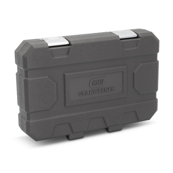 GEARWRENCH - 3/8 in. Drive 6-Point Metric Standard Universal Impact Socket Set (15-Piece)