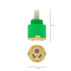 2 1/4 in. Square Broach Single Lever Cartridge for Dominion