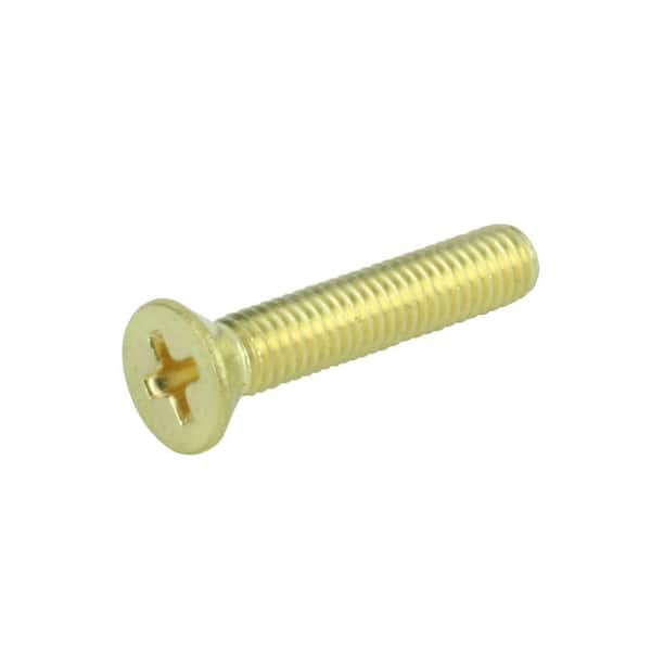 Everbilt #10-24 x 1-1/2 in. Phillips Flat-Head Machine Screws (20-Pack)