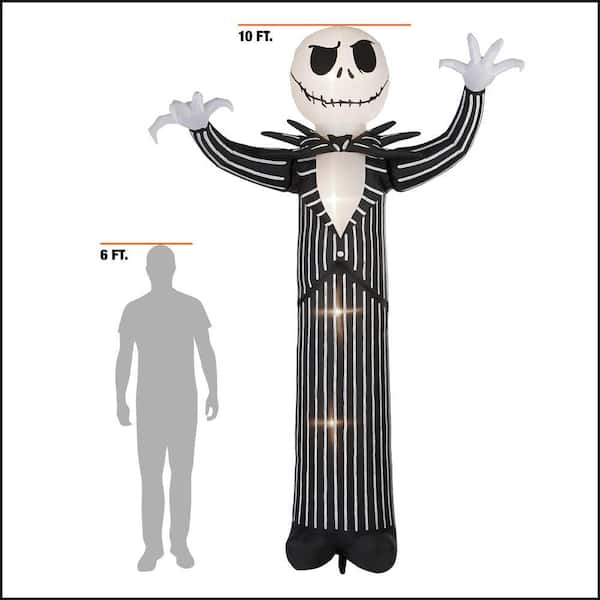 Hanging Inflatable White 6' SKELETON  Horror Halloween Party Prop Decoration 