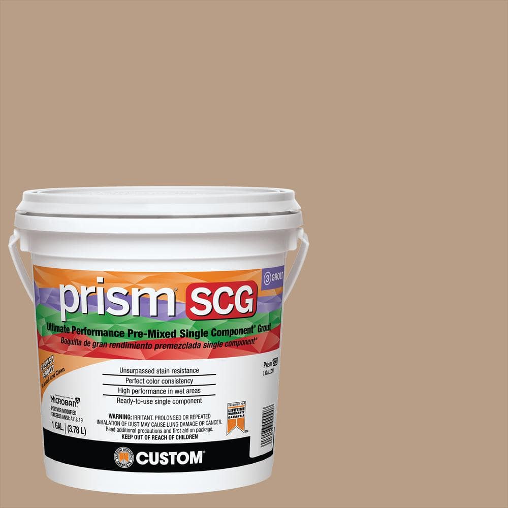 Custom Building Products Prism SCG #19 Pewter 1 gal. Ultimate Performance Pre-Mixed Single Component Grout
