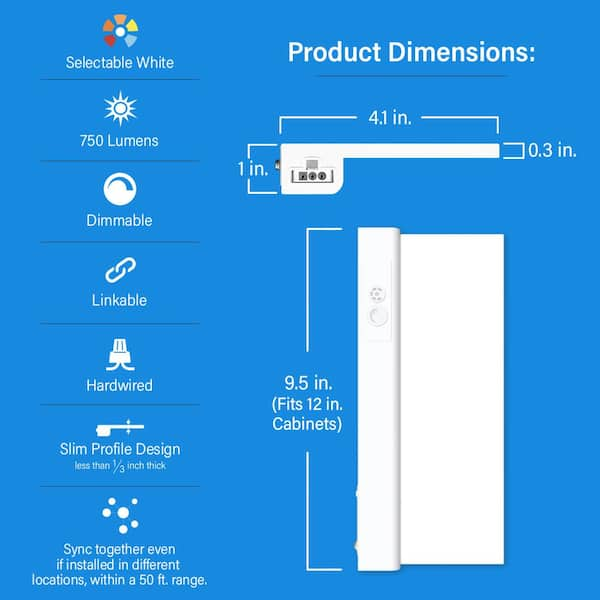 OneSync Under Cabinet Smart Bridge for Voice & App Control