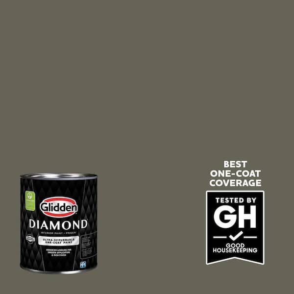 Glidden Diamond 1 qt. PPG1029-7 Plunge Pool Flat Interior Paint with Primer