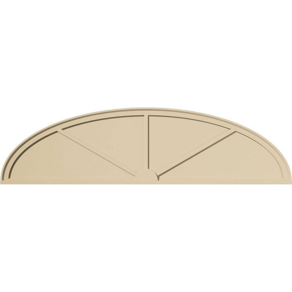 78 in. W x 20-1/2 in. H x 2 in. P Elliptical 3 Spoke Signature Urethane Pediment, Primed Tan price history on PriceWatchPro