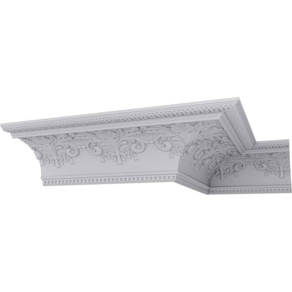 Ekena Millwork SAMPLE - 16 in. x 12 in. x 11-3/8 in. Polyurethane Sydney Crown Moulding