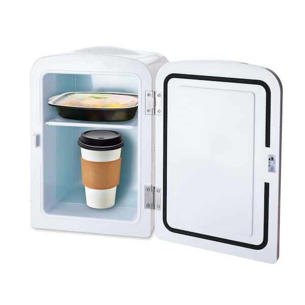 mini fridge and food warmer