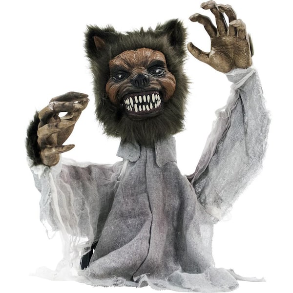 Unbranded 21 in. Touch Activated Animatronic Werewolf