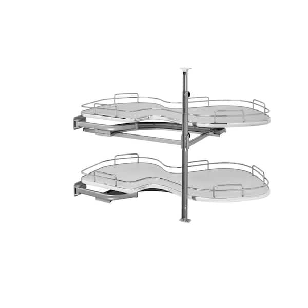 Rev-A-Shelf Left-Handed Two-Tier Organizer for a Blind Right