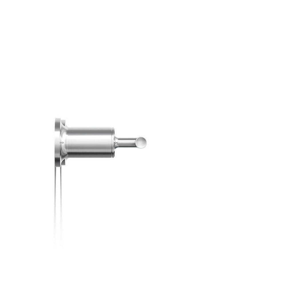 Purist Polished Chrome Double Lever Wall-Mounted Bath Trim