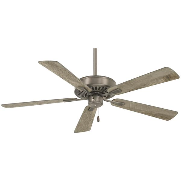 MINKA-AIRE Contractor Plus 52 in. Burnished Nickel Ceiling Fan