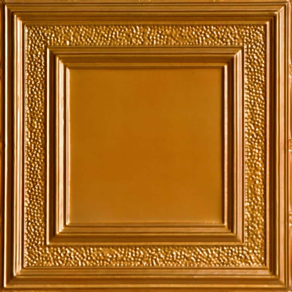 County Cork Lincoln Copper 2 ft. x 2 ft. Decorative Nail Up Tin Ceiling Tile (24 sq. ft./case) price history on PriceWatchPro
