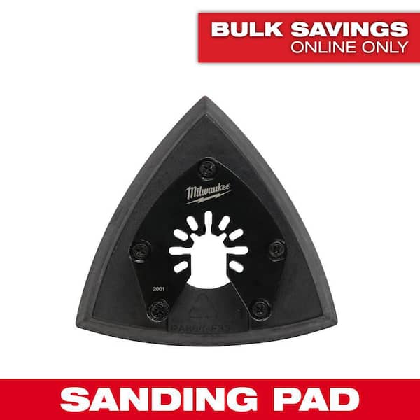 Milwaukee 3-1/2 in. Sandpaper Multi-Tool Oscillating Sanding Pad (1-Pack)