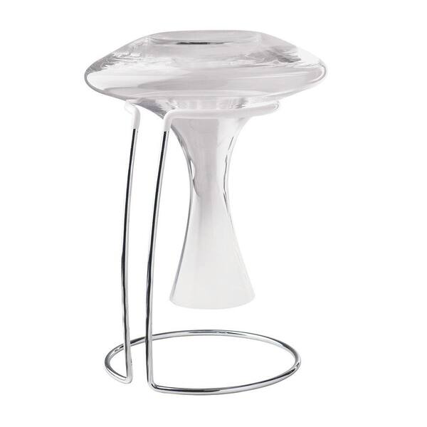 Wine Enthusiast Plus 10.25 in. Drying Stand for Decanters in Chrome