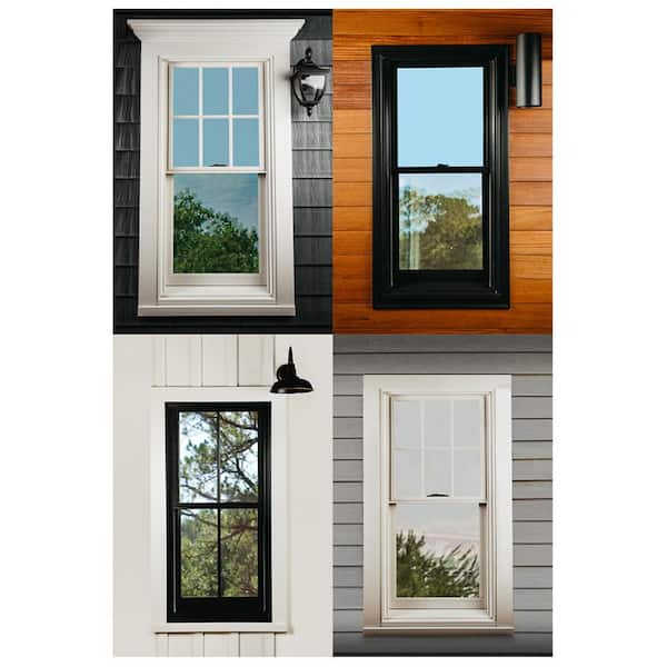 Andersen 400 Series 33-5/8 in. x 40-7/8 in. Clad Wood Double