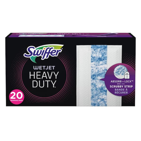 Swiffer WetJet Heavy Duty Wet Refills (20-Count)